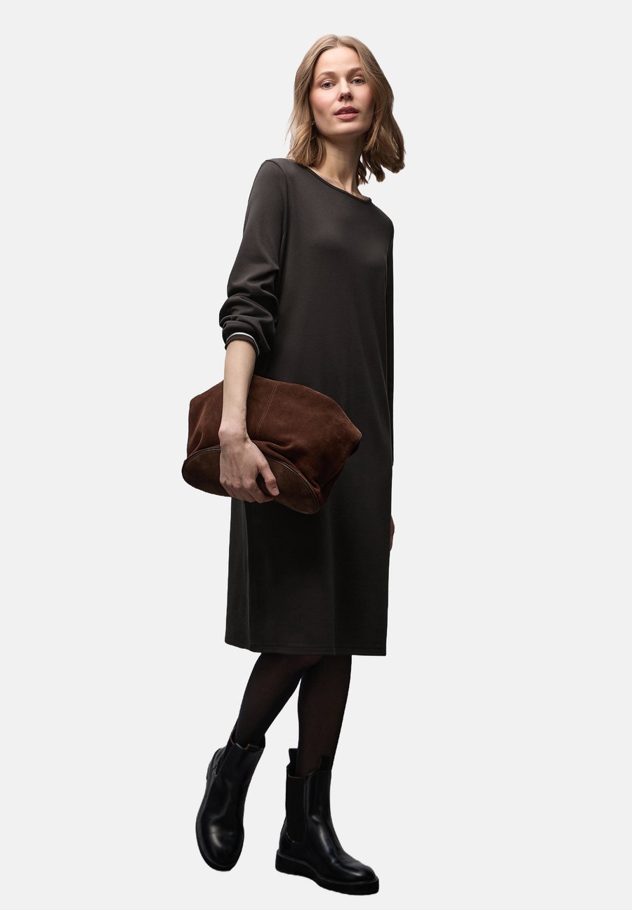 Платье Street One Jersey dress, Braun/Black
Платье Street One Jersey dress, Braun/Black