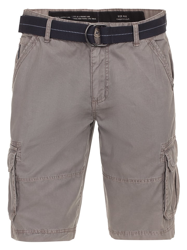 CASAMODA Шорты-бермуды карго серого цвета
CASAMODA Шорты-бермуды карго серого цвета