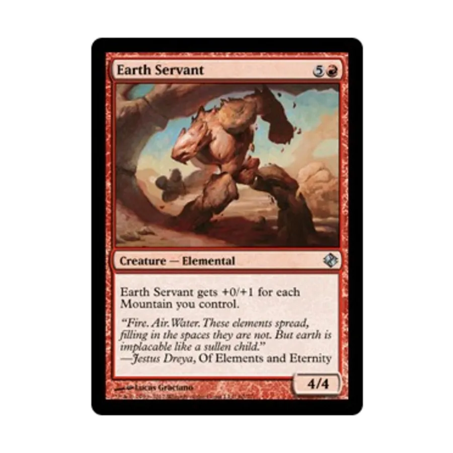 CCG Земной Слуга (U), MTG - Duel Decks - Venser vs. Koth
CCG Земной Слуга (U), MTG - Duel Decks - Venser vs. Koth