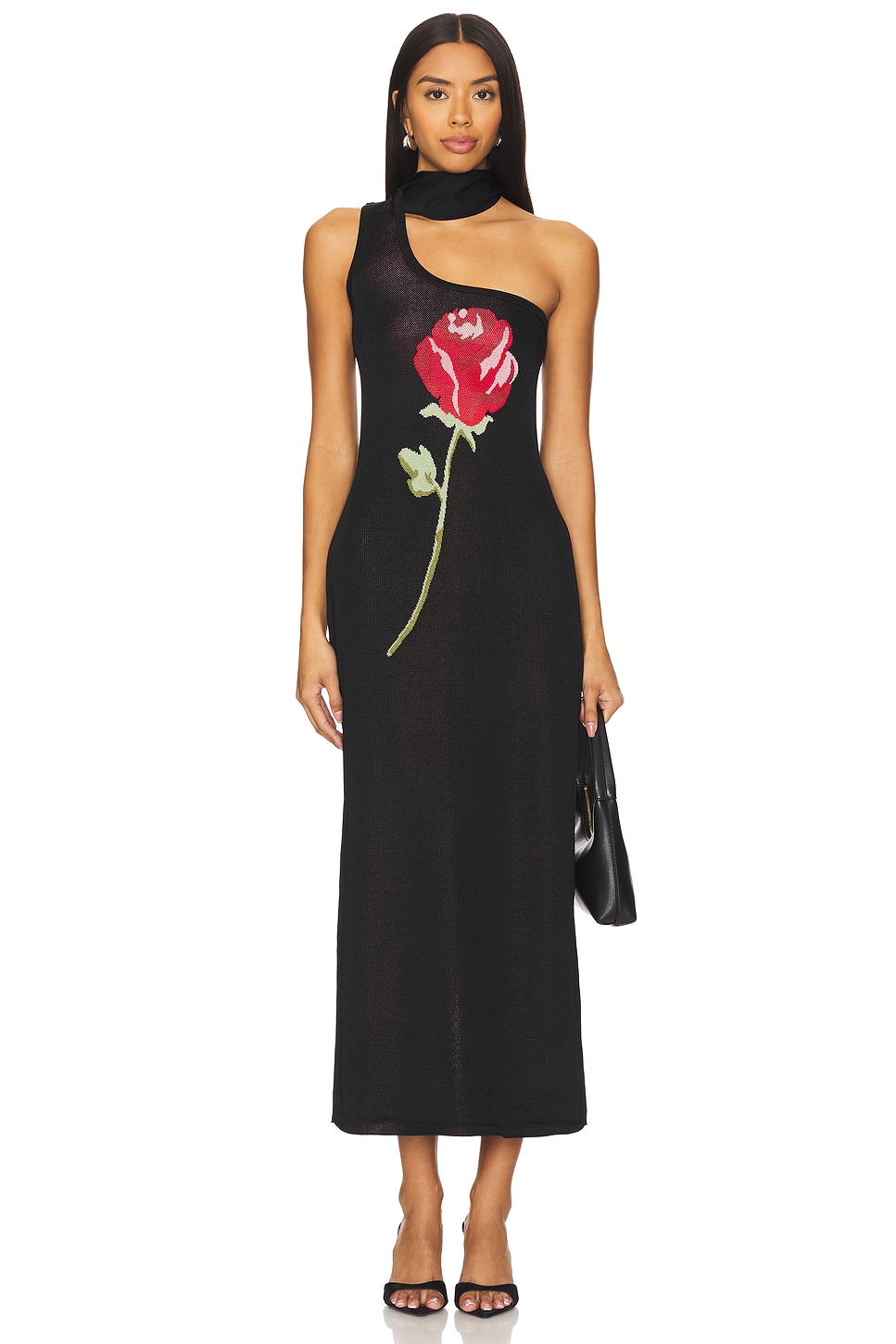 Платье chloe на одно плечо Kitri, черный
Платье chloe на одно плечо Kitri, черный