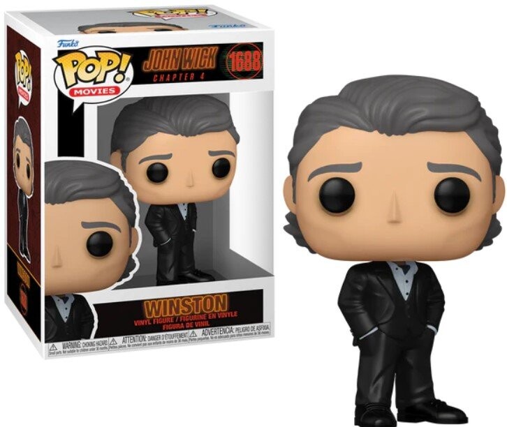 Funko POP! Джон Уик 4 фильм 1688 фигурка Уинстона
Funko POP! Джон Уик 4 фильм 1688 фигурка Уинстона