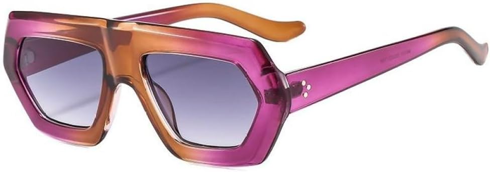 Ретро-солнцезащитные очки неправильной формы для женщин и мужчин, модная оправа, солнцезащитные очки, трендовые оттенки, защита от УФ-излучения UV400 MTZJH, Purple Tea Grey
Ретро-солнцезащитные очки неправильной формы для женщин и мужчин, модная оправа, солнцезащитные очки, трендовые оттенки, защита от УФ-излучения UV400 MTZJH, Purple Tea Grey