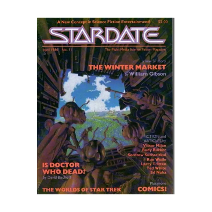 Журнал #11 "Worlds of Star Trek, Is Doctor Who Dead", Stardate Magazine
Журнал #11 "Worlds of Star Trek, Is Doctor Who Dead", Stardate Magazine
