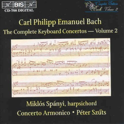 CD диск Bach, C.P.E. / Spanyi / Szuts: Keyboard Concertos 2
CD диск Bach, C.P.E. / Spanyi / Szuts: Keyboard Concertos 2