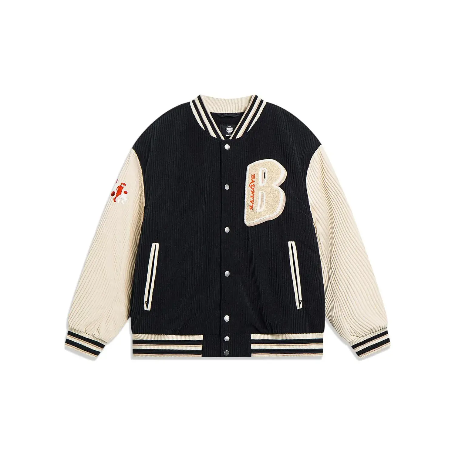 LINING Бейсбольная куртка унисекс черная, Black
LINING Бейсбольная куртка унисекс черная, Black