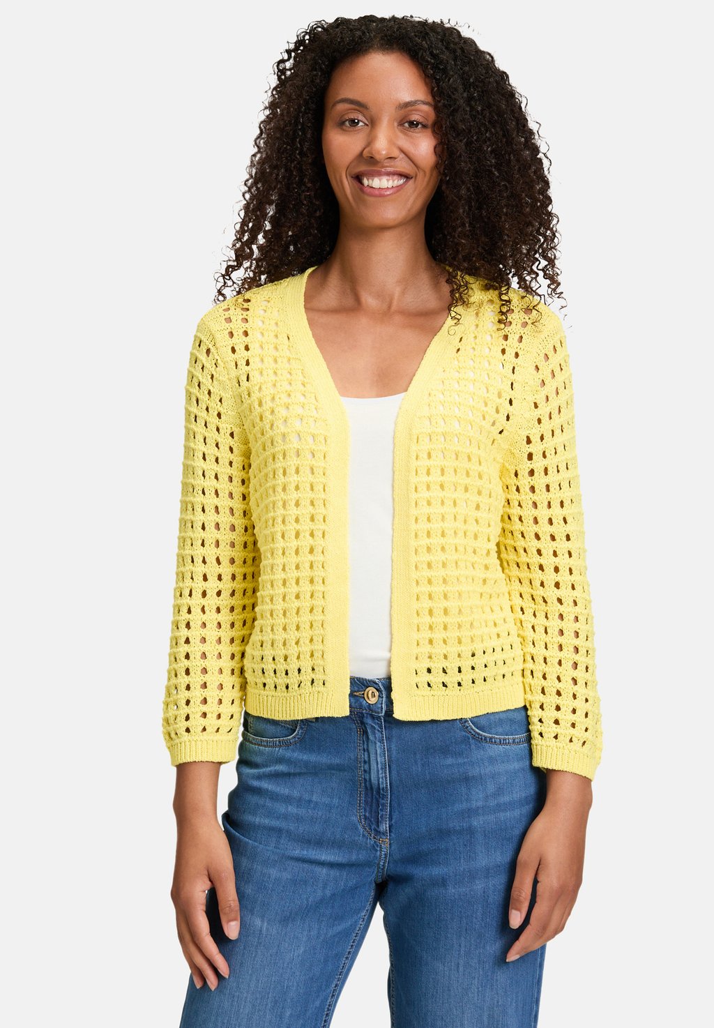 Кардиган MIT EFFEKTGARN Betty Barclay, желтый
Кардиган MIT EFFEKTGARN Betty Barclay, желтый