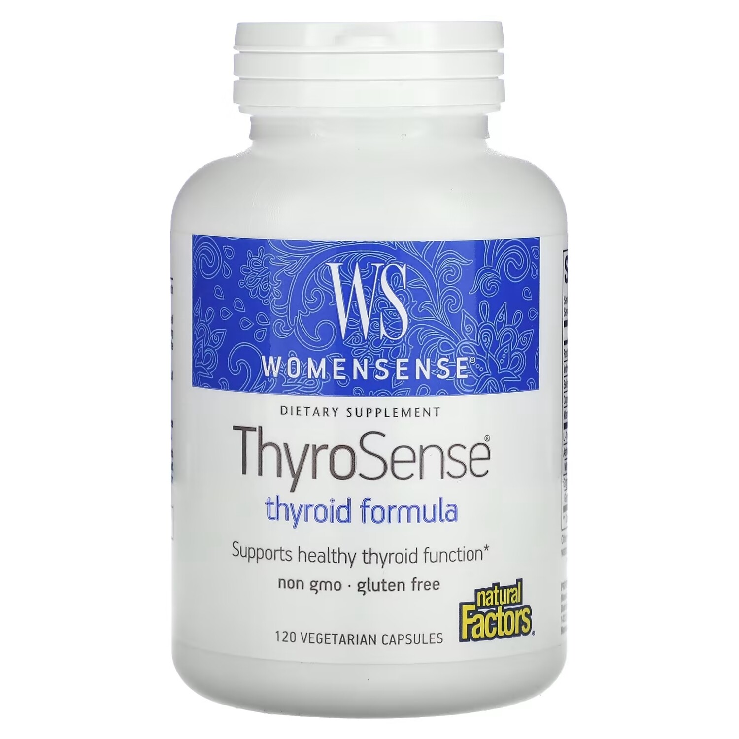 Natural Factors WomenSense ThyroSense средство для щитовидной железы, 120 вегетарианских капсул
Natural Factors WomenSense ThyroSense средство для щитовидной железы, 120 вегетарианских капсул