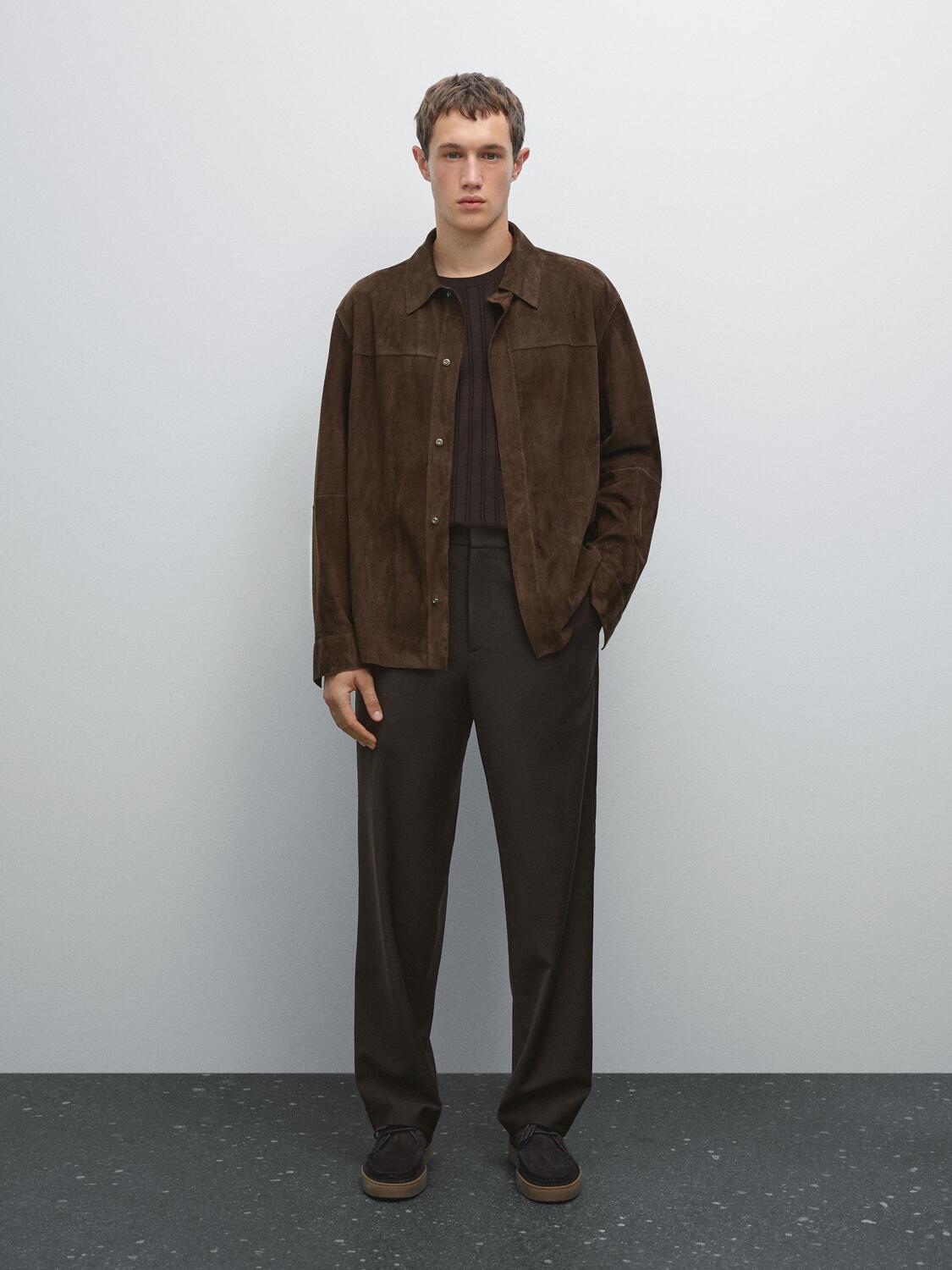 Брюки-Джоггеры из шерстяной смеси Massimo Dutti, коричневый
Брюки-Джоггеры из шерстяной смеси Massimo Dutti, коричневый