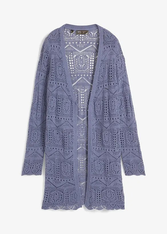 Длинный кардиган ajour Bpc Selection, синий
Длинный кардиган ajour Bpc Selection, синий