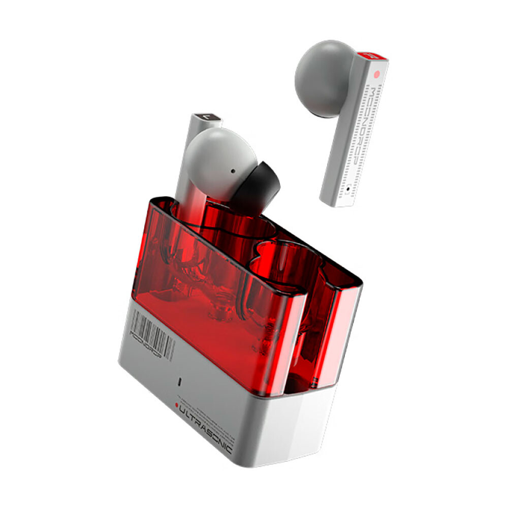 Беспроводные наушники Moondrop UltraSonic, серый/красный
Беспроводные наушники Moondrop UltraSonic, серый/красный