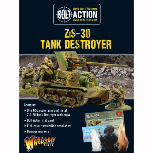 Миниатюра Warlord Games Bolt Action: ZIS-30 Tank Destroyer
Миниатюра Warlord Games Bolt Action: ZIS-30 Tank Destroyer