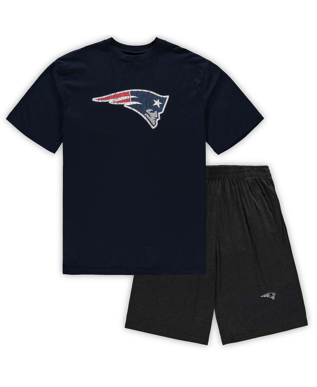 Мужской темно-синий, темно-серый меланжевый уголь new england patriots, комплект из большой и высокой футболки и шорт Concepts Sport, мульти
Мужской темно-синий, темно-серый меланжевый уголь new england patriots, комплект из большой и высокой футболки и шорт Concepts Sport, мульти