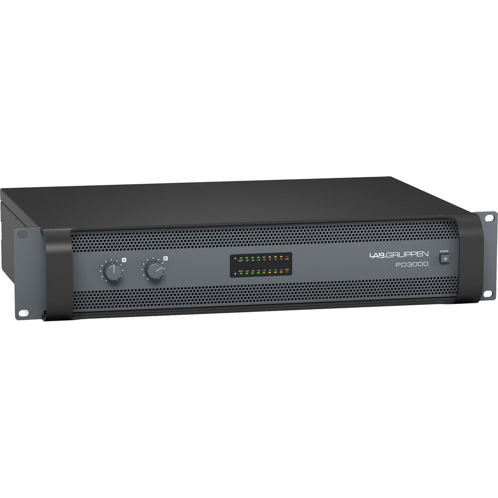 Lab.Gruppen PD3000 Two-Channel 3000W Power Amplifier PD3000
Lab.Gruppen PD3000 Two-Channel 3000W Power Amplifier PD3000
