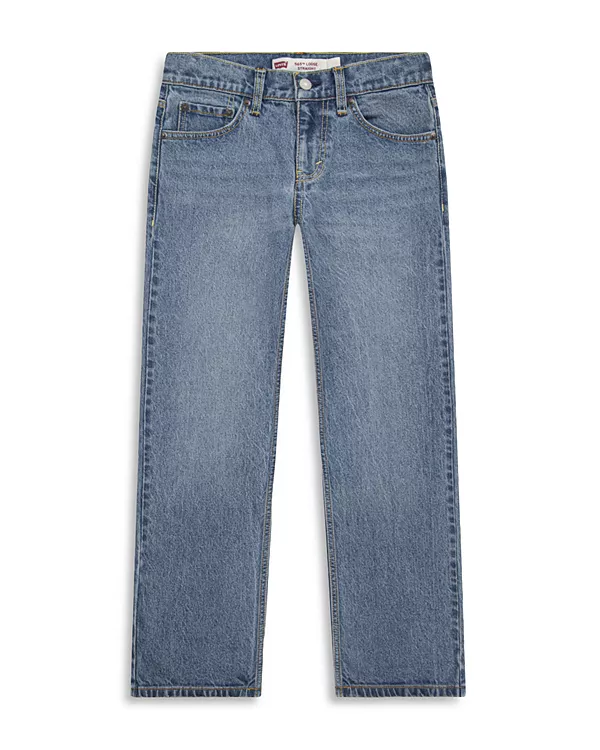 Детские свободные прямые джинсы 565 для мальчиков - для детей постарше. Levi'S, синий
Детские свободные прямые джинсы 565 для мальчиков - для детей постарше. Levi'S, синий