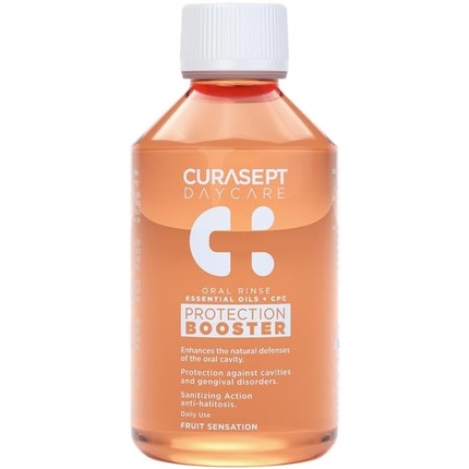 Ополаскиватель для полости рта Daycare Protection Booster Fruit Sensation 100 мл Curasept
Ополаскиватель для полости рта Daycare Protection Booster Fruit Sensation 100 мл Curasept