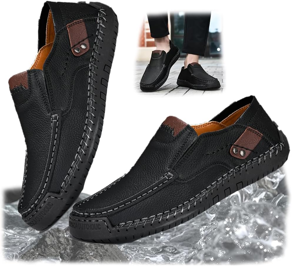 Мужская водонепроницаемая ортопедическая обувь, модная винтажная легкая обувь без шнурков, плоские лоферы, обувь для путешествий и отдыха на природе Generic, черный
Мужская водонепроницаемая ортопедическая обувь, модная винтажная легкая обувь без шнурков, плоские лоферы, обувь для путешествий и отдыха на природе Generic, черный