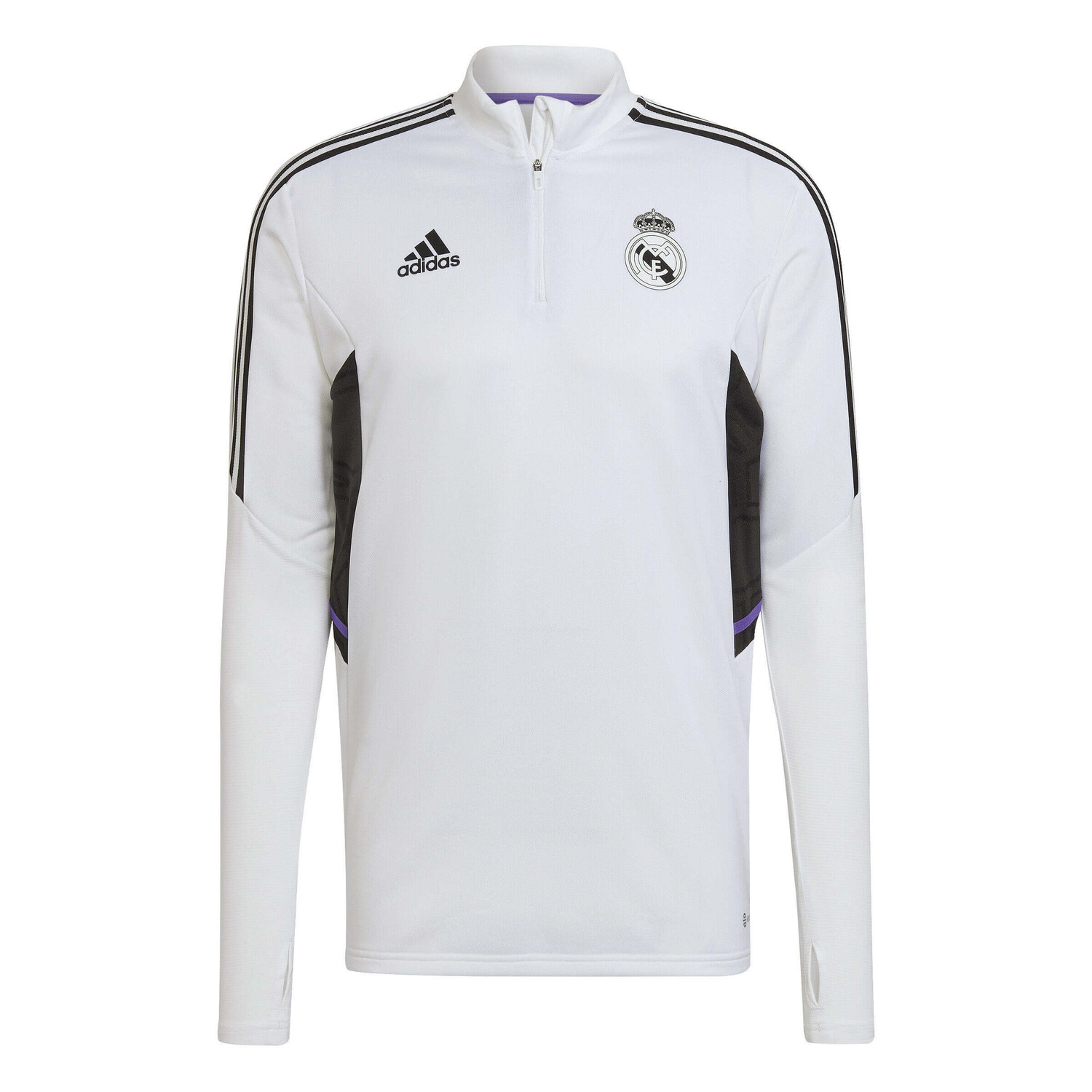 Толстовка женская/мужская футбольная тренировочная Adidas Real Madrid 2022, белый
Толстовка женская/мужская футбольная тренировочная Adidas Real Madrid 2022, белый
