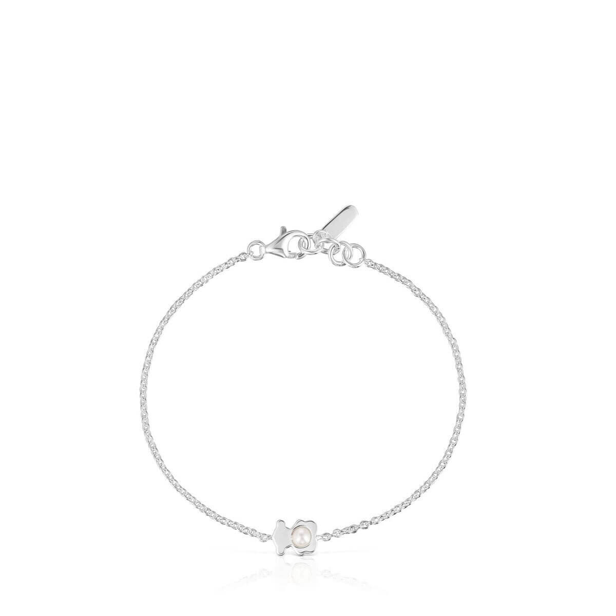 Браслет-цепочка Tous I-bear Bear With A Cultured Pearl, серебро
Браслет-цепочка Tous I-bear Bear With A Cultured Pearl, серебро