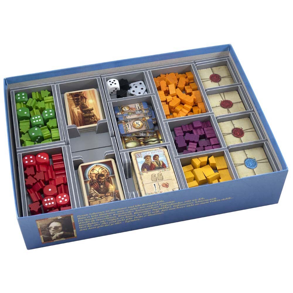 Органайзер для настольной игры Folded Space Voyages Of Marco Polo V2 And Expansions Board Game Box Inserts, Серый, Органайзер для настольной игры Folded Space Voyages Of Marco Polo V2 And Expansions Board Game Box Inserts
Органайзер для настольной игры Folded Space Voyages Of Marco Polo V2 And Expansions Board Game Box Inserts, Серый, Органайзер для настольной игры Folded Space Voyages Of Marco Polo V2 And Expansions Board Game Box Inserts