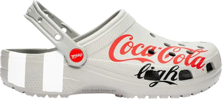 Кроссовки Coca-Cola Light x Classic Clog, серый
Кроссовки Coca-Cola Light x Classic Clog, серый