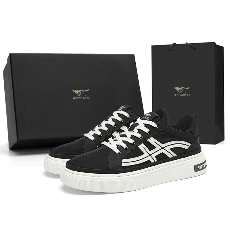 Нескользящие, легкие, увеличивающие рост, низкие мужские кроссовки SEPTWOLVES, Black (Standard Leather Shoe Size)
Нескользящие, легкие, увеличивающие рост, низкие мужские кроссовки SEPTWOLVES, Black (Standard Leather Shoe Size)