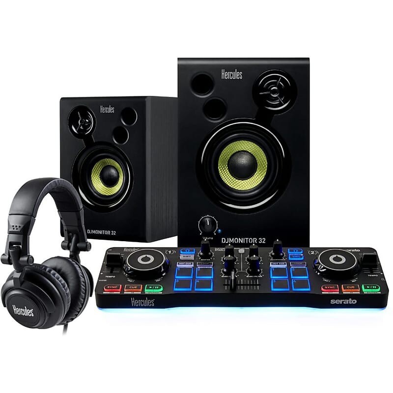Hercules DJStarter Kit Набор DJ-контроллеров AMS-DJ-STARTER-KIT
Hercules DJStarter Kit Набор DJ-контроллеров AMS-DJ-STARTER-KIT