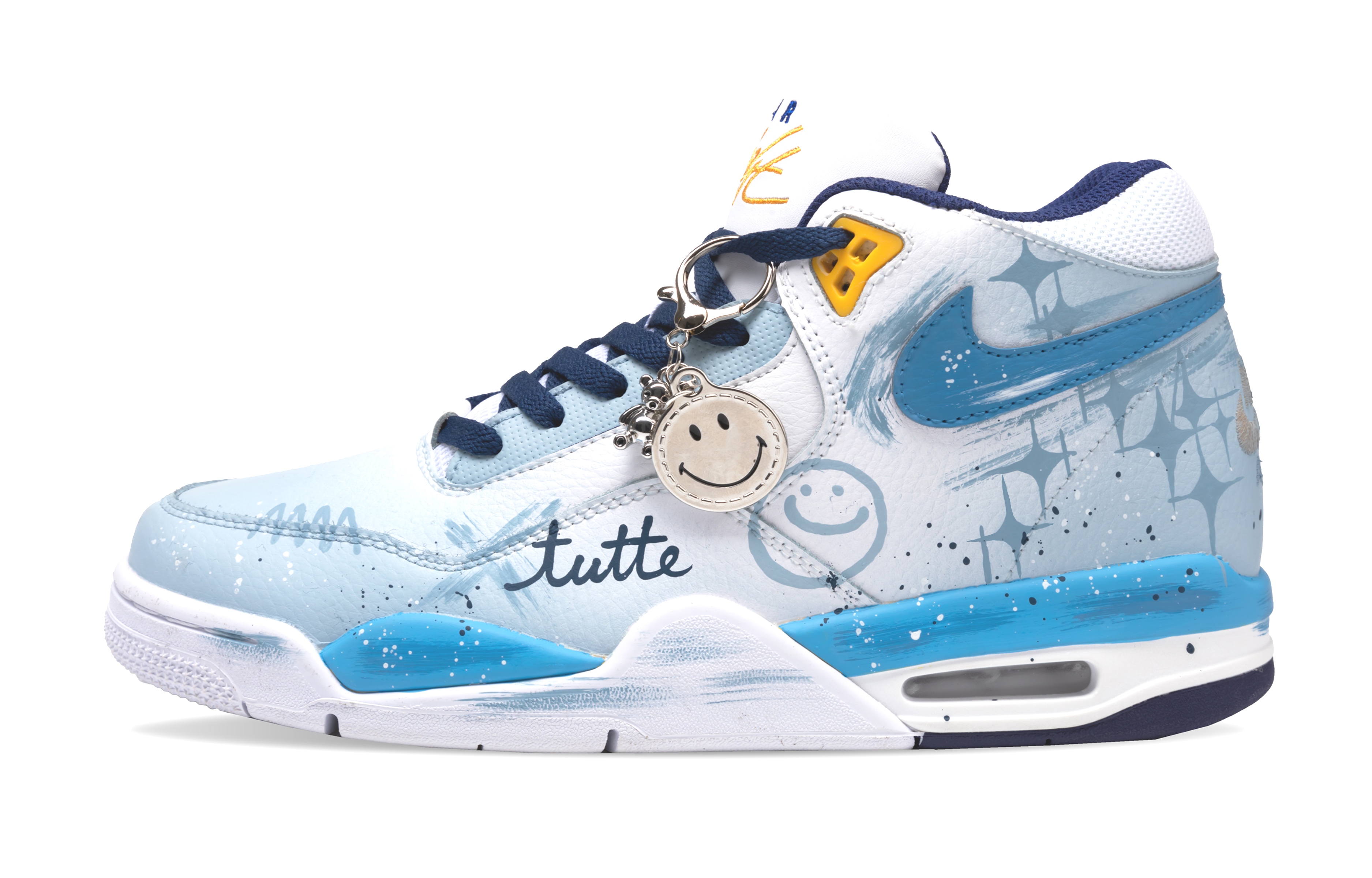 Nike Баскетбольные кроссовки Flight Legacy Slip Mid Top Vintage мужские, белые, синие, желтые
Nike Баскетбольные кроссовки Flight Legacy Slip Mid Top Vintage мужские, белые, синие, желтые