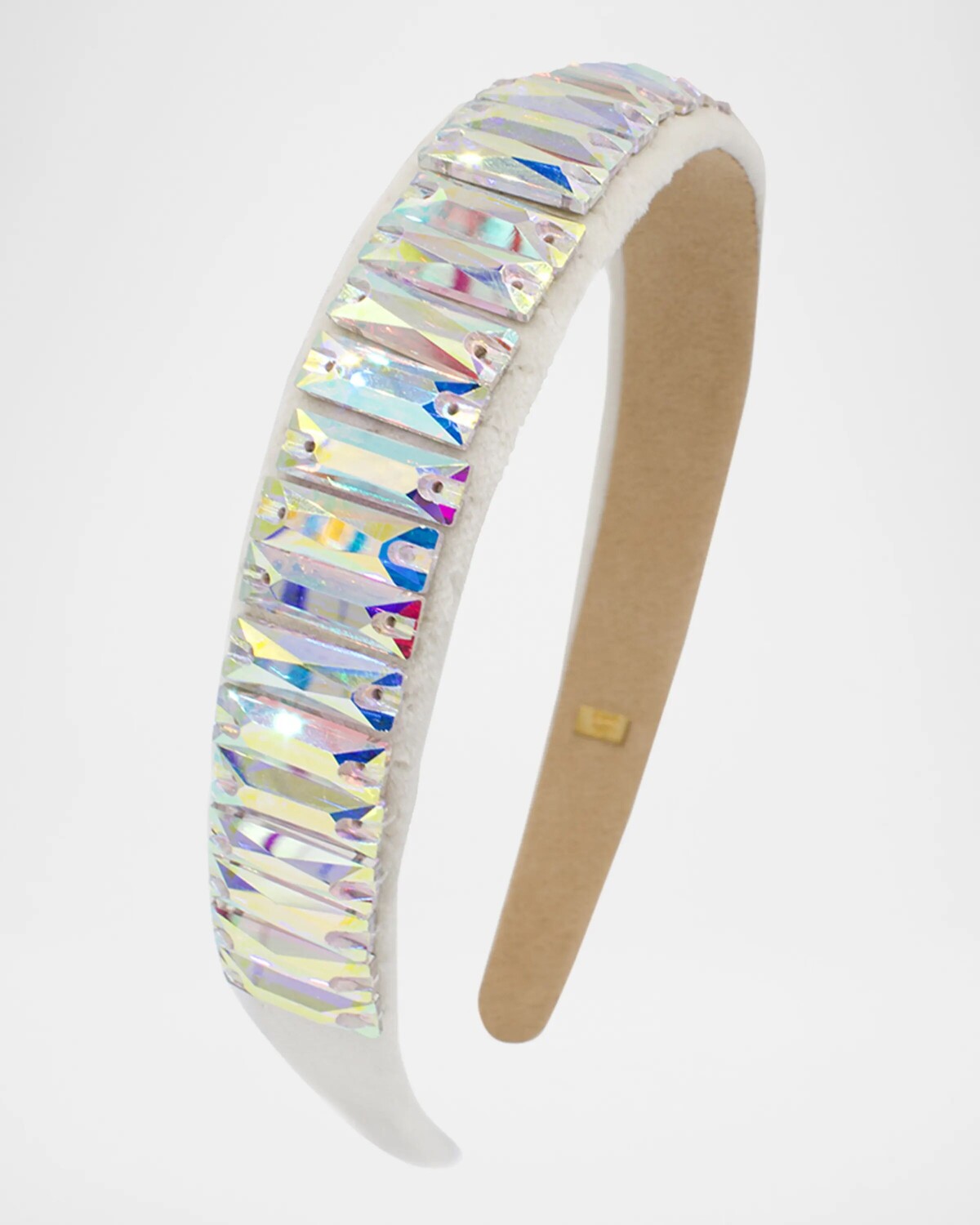 Бархатная повязка на голову для девочки с искусственными кристаллами Bari Lynn, цвет Ivory W Ab Crystals
Бархатная повязка на голову для девочки с искусственными кристаллами Bari Lynn, цвет Ivory W Ab Crystals