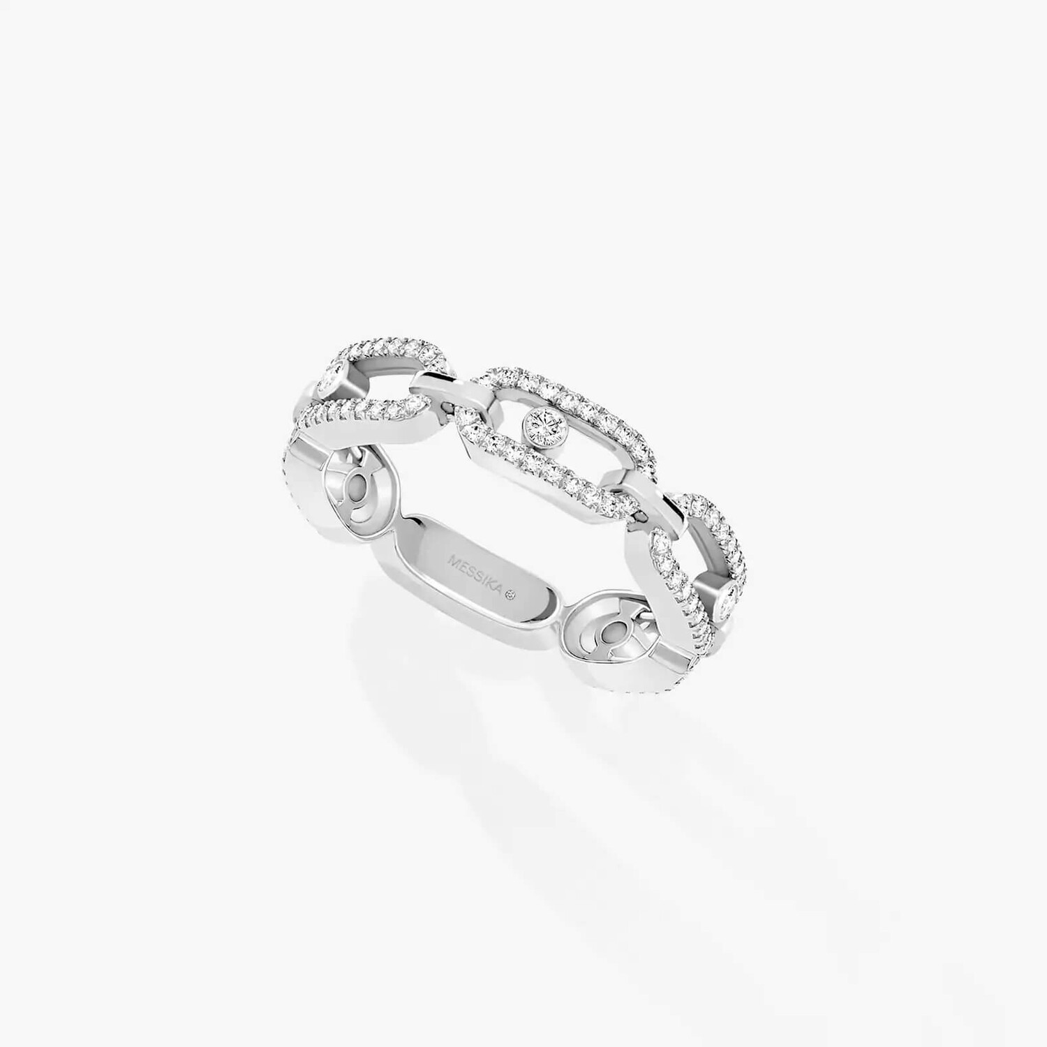 Кольцо Messika Move Link Multi Pavé, белое золото/бриллианты
Кольцо Messika Move Link Multi Pavé, белое золото/бриллианты