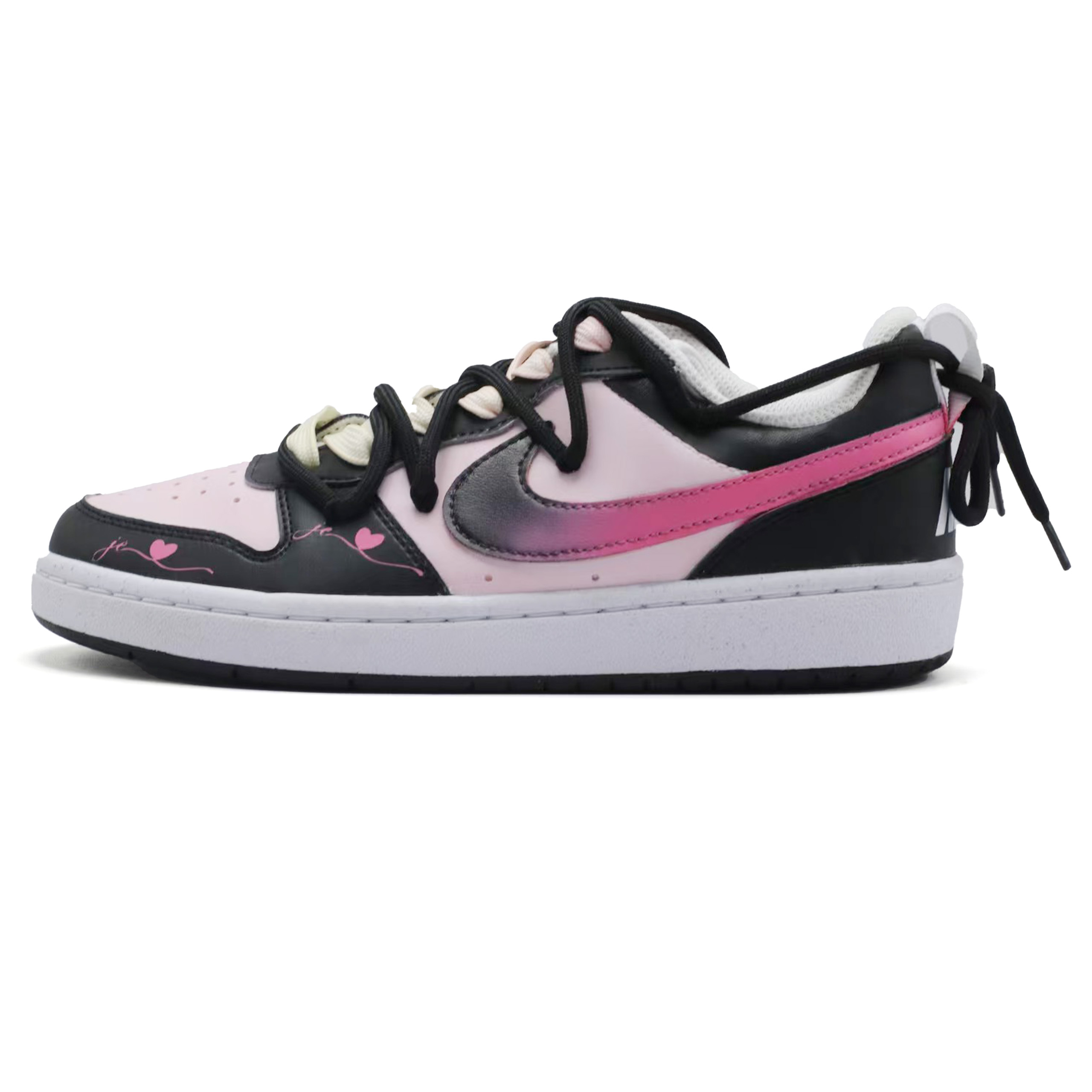 Nike Детские кроссовки для скейтбординга Court Borough, яркие, нескользящие, с анти-ударным эффектом, низкие, черные, для подростков
Nike Детские кроссовки для скейтбординга Court Borough, яркие, нескользящие, с анти-ударным эффектом, низкие, черные, для подростков