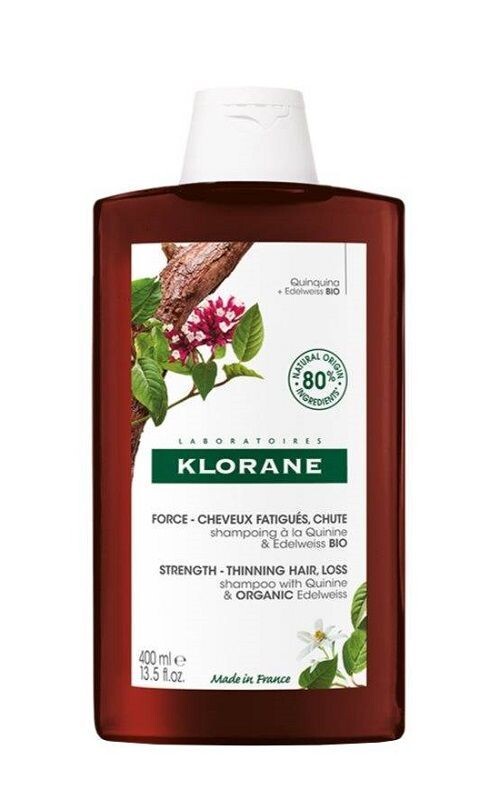 Klorane Chinina i Organiczna Szarotka шампунь, 400 ml
Klorane Chinina i Organiczna Szarotka шампунь, 400 ml