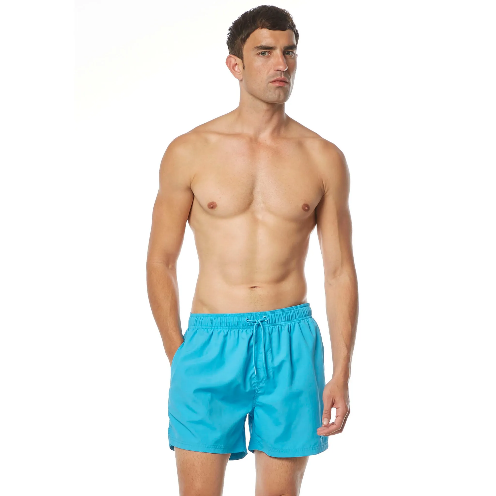 Купальные шорты Bruno Banani «Boxer Wave Line 2.0 Swim», с туннельным эластичным поясом, цвет türkis