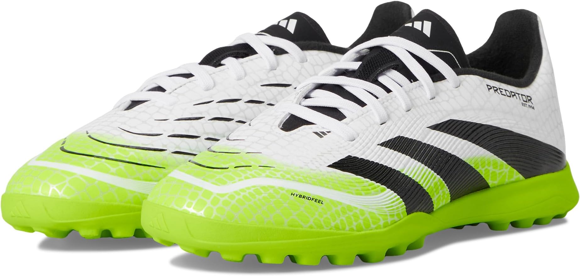 Кроссовки adidas Kids League Predator Turf Cleats, цвет White/Black/Lucid Lemon
Кроссовки adidas Kids League Predator Turf Cleats, цвет White/Black/Lucid Lemon