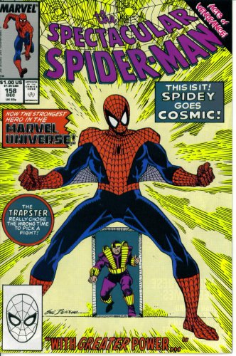 The Spectacular Spider-Man #158 : The Paste and the Power (Acts of Vengeance - Marvel Comics) (Marvel Comics)
The Spectacular Spider-Man #158 : The Paste and the Power (Acts of Vengeance - Marvel Comics) (Marvel Comics)