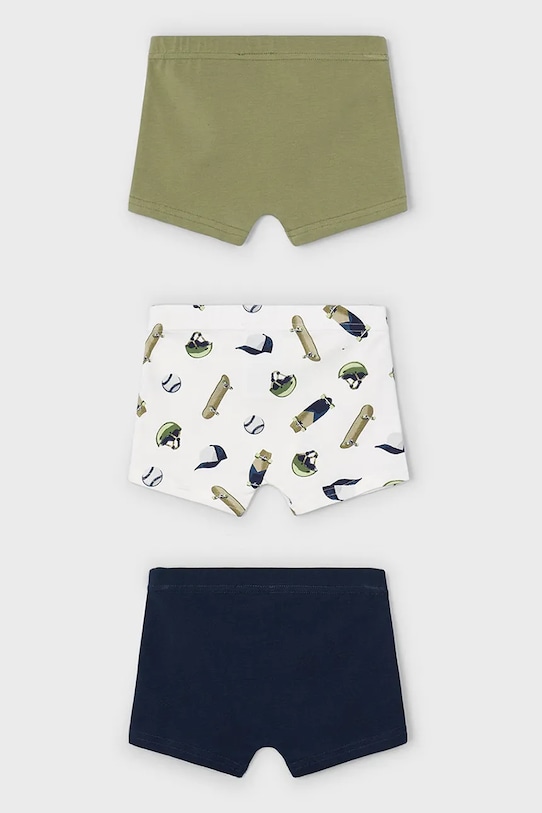 Детские боксеры 3 шт Mayoral, зеленый
Детские боксеры 3 шт Mayoral, зеленый