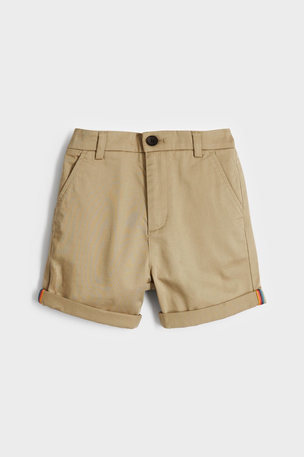 Шорты чиносы для мальчиков из 100% хлопка Paul Smith Junior, коричневый 
Шорты чиносы для мальчиков из 100% хлопка Paul Smith Junior, коричневый