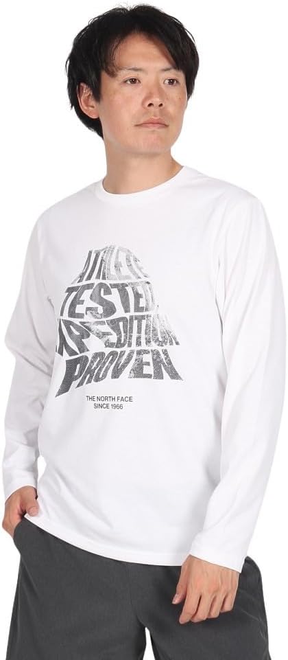 Мужская футболка с длинным рукавом и надписью Half Dome от THE NORTH FACE, белый
Мужская футболка с длинным рукавом и надписью Half Dome от THE NORTH FACE, белый
