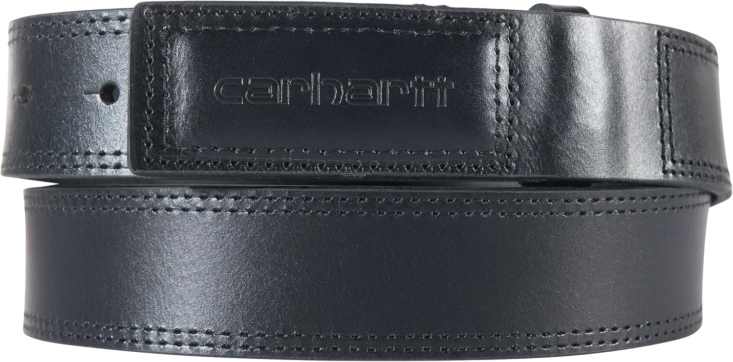 Carhartt Men's Casual Bridle Leather Belts, Available in Multiple Styles, Colors & Sizes, Bridle Leather Scratchless Belt (Black)
Carhartt Men's Casual Bridle Leather Belts, Available in Multiple Styles, Colors & Sizes, Bridle Leather Scratchless Belt (Black)