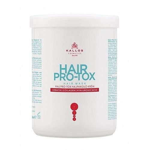 Маска для волос, 1000 мл Kallos, Hair Pro-Tox
Маска для волос, 1000 мл Kallos, Hair Pro-Tox