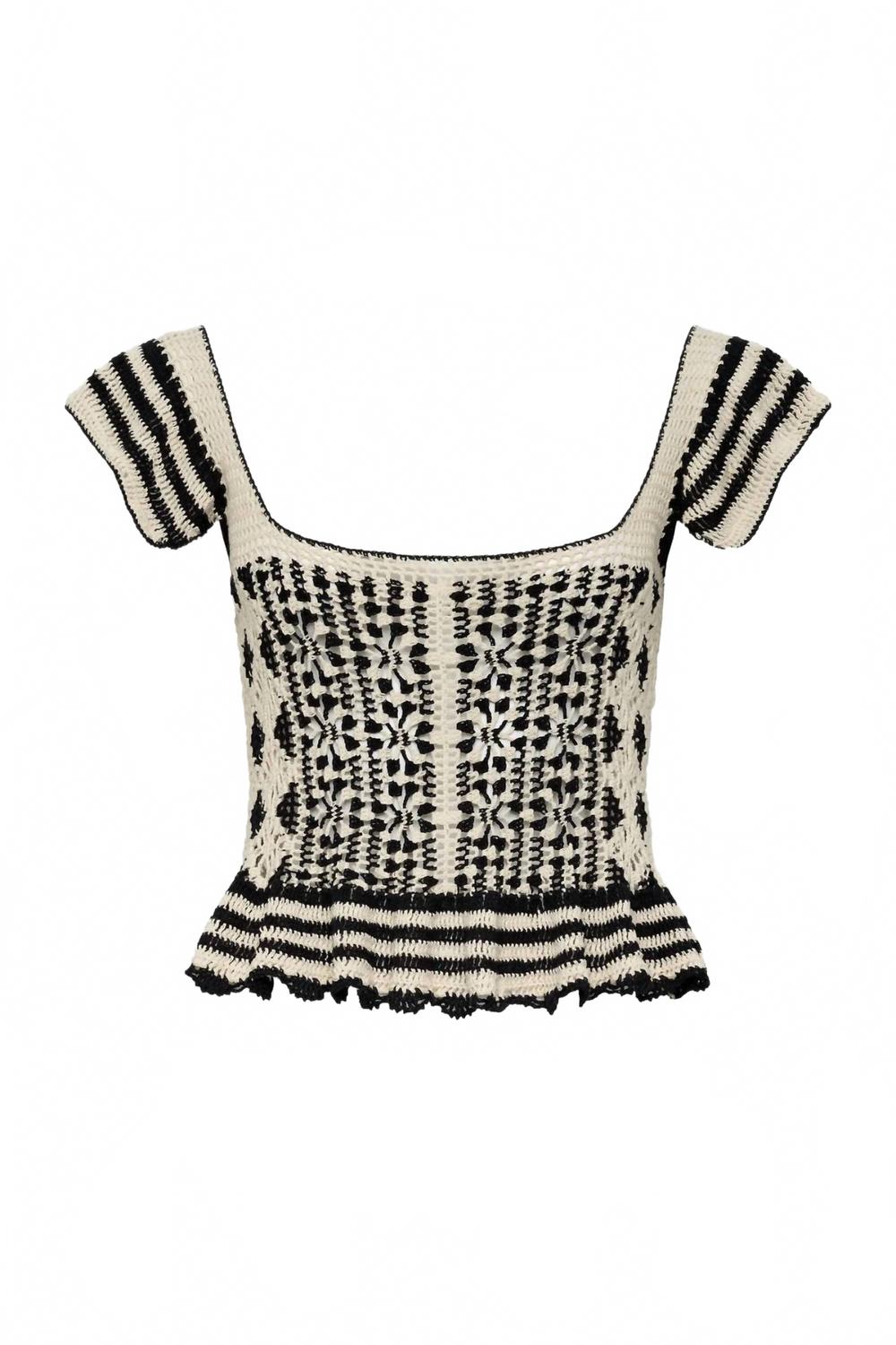 Женский топ Paradise в черно-кремовом цвете Carolina K, Black Cream
Женский топ Paradise в черно-кремовом цвете Carolina K, Black Cream