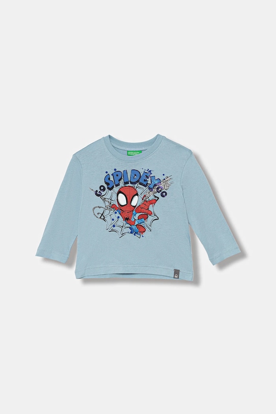 Детская хлопковая кофта с длинным рукавом United Colors Of Benetton, синий
Детская хлопковая кофта с длинным рукавом United Colors Of Benetton, синий