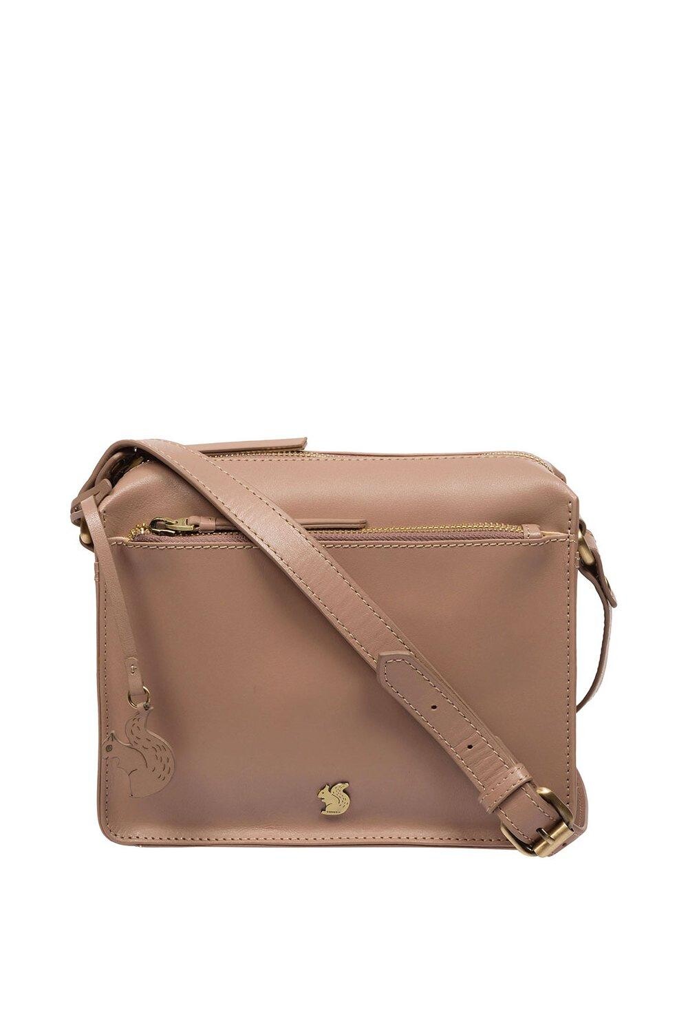 Кожаная сумка через плечо 'Aurora' Conkca London, бежевый
Кожаная сумка через плечо 'Aurora' Conkca London, бежевый