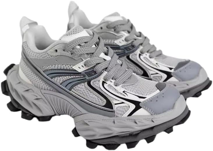 Мужские спортивные кроссовки с толстой подошвой - легкие и комфортные для повседневного ношения на улице Hoalox, серый
Мужские спортивные кроссовки с толстой подошвой - легкие и комфортные для повседневного ношения на улице Hoalox, серый