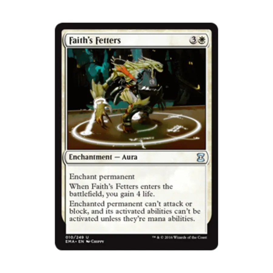 CCG Оковы веры (С) (Фольга), MTG - Eternal Masters
CCG Оковы веры (С) (Фольга), MTG - Eternal Masters