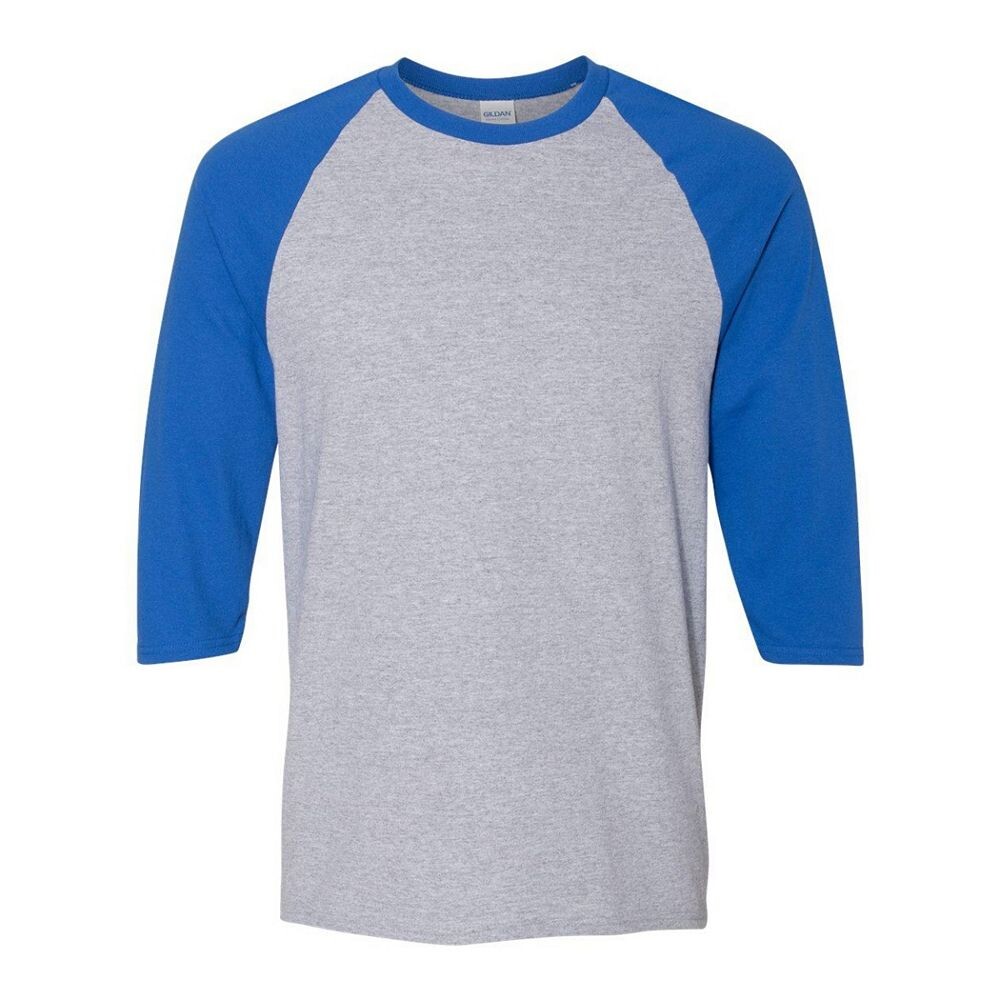 Футболка Gildan из плотного хлопка реглан с рукавами три четверти, цвет Sport Grey And Royal
Футболка Gildan из плотного хлопка реглан с рукавами три четверти, цвет Sport Grey And Royal