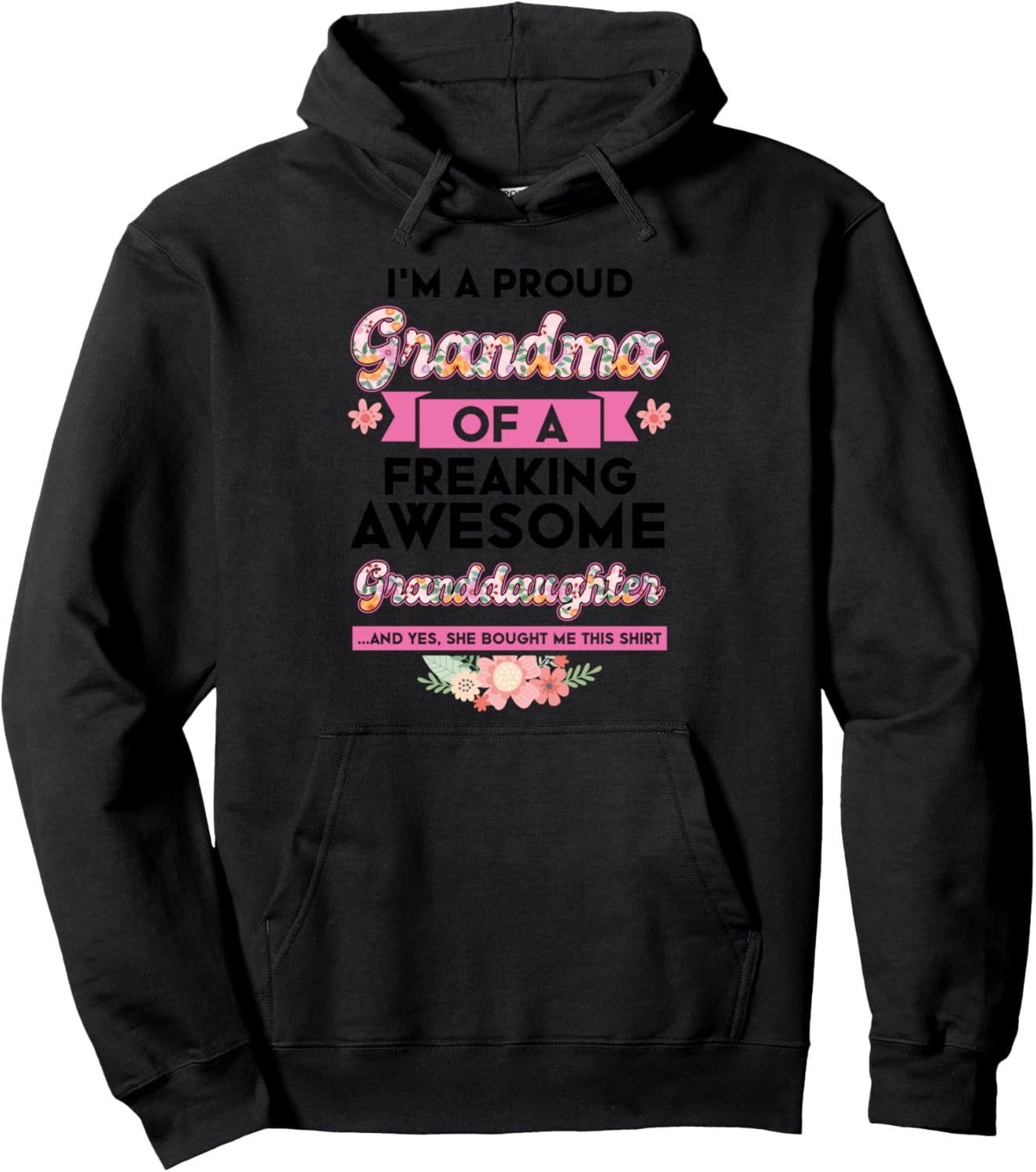 Я гордая бабушка внучки, владелица толстовки Grandmom Hoodie Grandmom Grandchild Gifts, черный
Я гордая бабушка внучки, владелица толстовки Grandmom Hoodie Grandmom Grandchild Gifts, черный