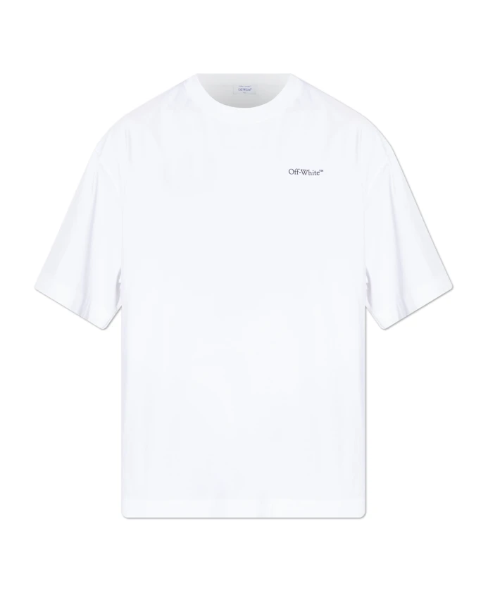 Футболка с логотипом Off White, белый
Футболка с логотипом Off White, белый