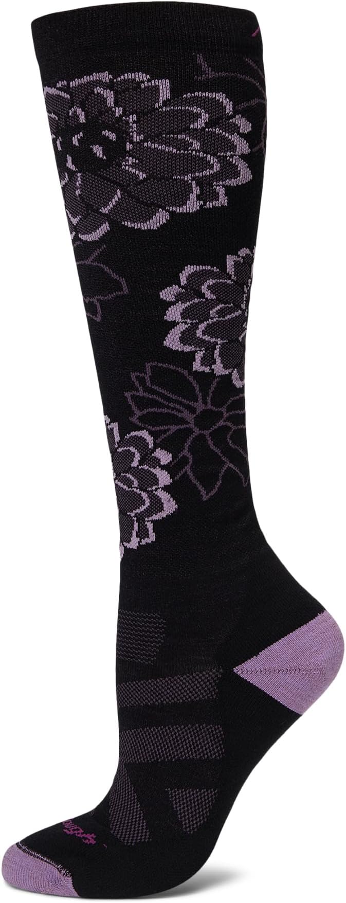 Носки Darn Tough Vermont Dahlia OTC Midweight with Cushion, черный 
Носки Darn Tough Vermont Dahlia OTC Midweight with Cushion, черный