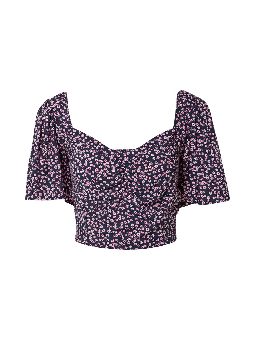 Блузка Nasty Gal короткая, темно-синий/розовый
Блузка Nasty Gal короткая, темно-синий/розовый