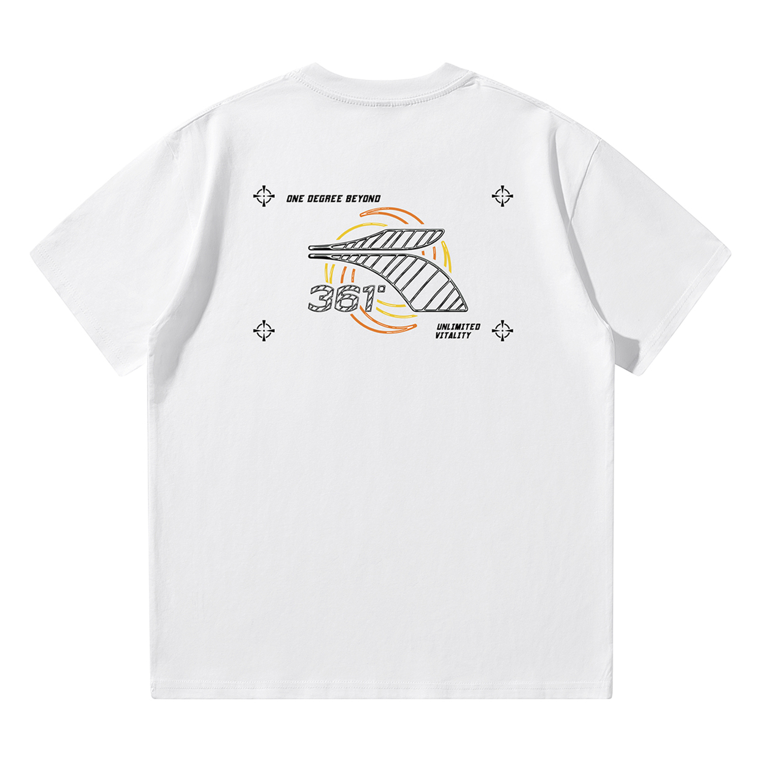 361° Футболка Unisex White Crew Neck Moderate Straight Fit
361° Футболка Unisex White Crew Neck Moderate Straight Fit